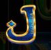 Symbol Písmeno J automatu Aladdin and the Golden Palace od SYNOT Games