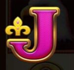 Symbol Písmeno J automatu Buffalo Hunt od SYNOT Games