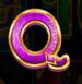 Symbol Písmeno Q automatu Aladdin and the Golden Palace od SYNOT Games