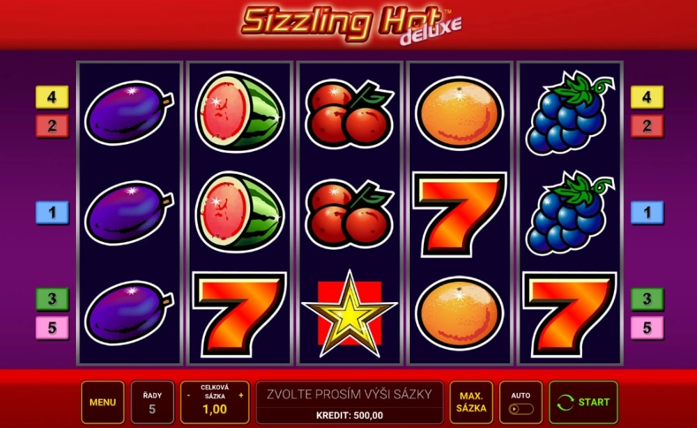 Sizzling Hot Deluxe od Novomatic