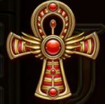Symbol Zlatý kříž automatu Book of Secrets od SYNOT Games