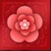 Symbol Červený květ automatu 8 Flowers od SYNOT Games