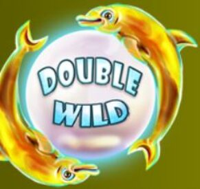 Symbol Double WILD automatu Dolphin’s Wild Ride od SYNOT Games