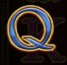 Symbol Písmeno Q automatu Book of Secrets 6 od SYNOT Games