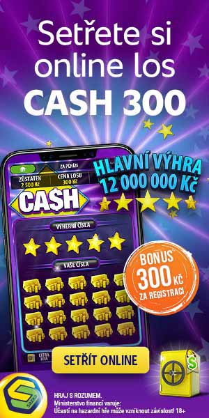 Banner Sazka losy Cash300