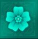 Symbol Tmavě zelený květ automatu 8 Flowers od SYNOT Games