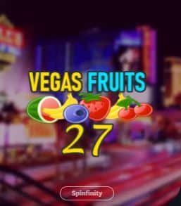 Vegas Fruits 27 na Bonver Casinu