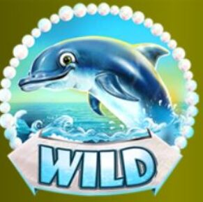 Symbol WILD automatu Dolphin’s Wild Ride od SYNOT Games