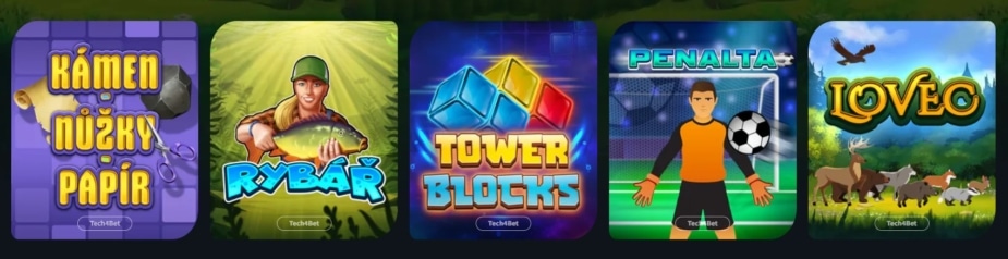 Instantní hry na Bonveru