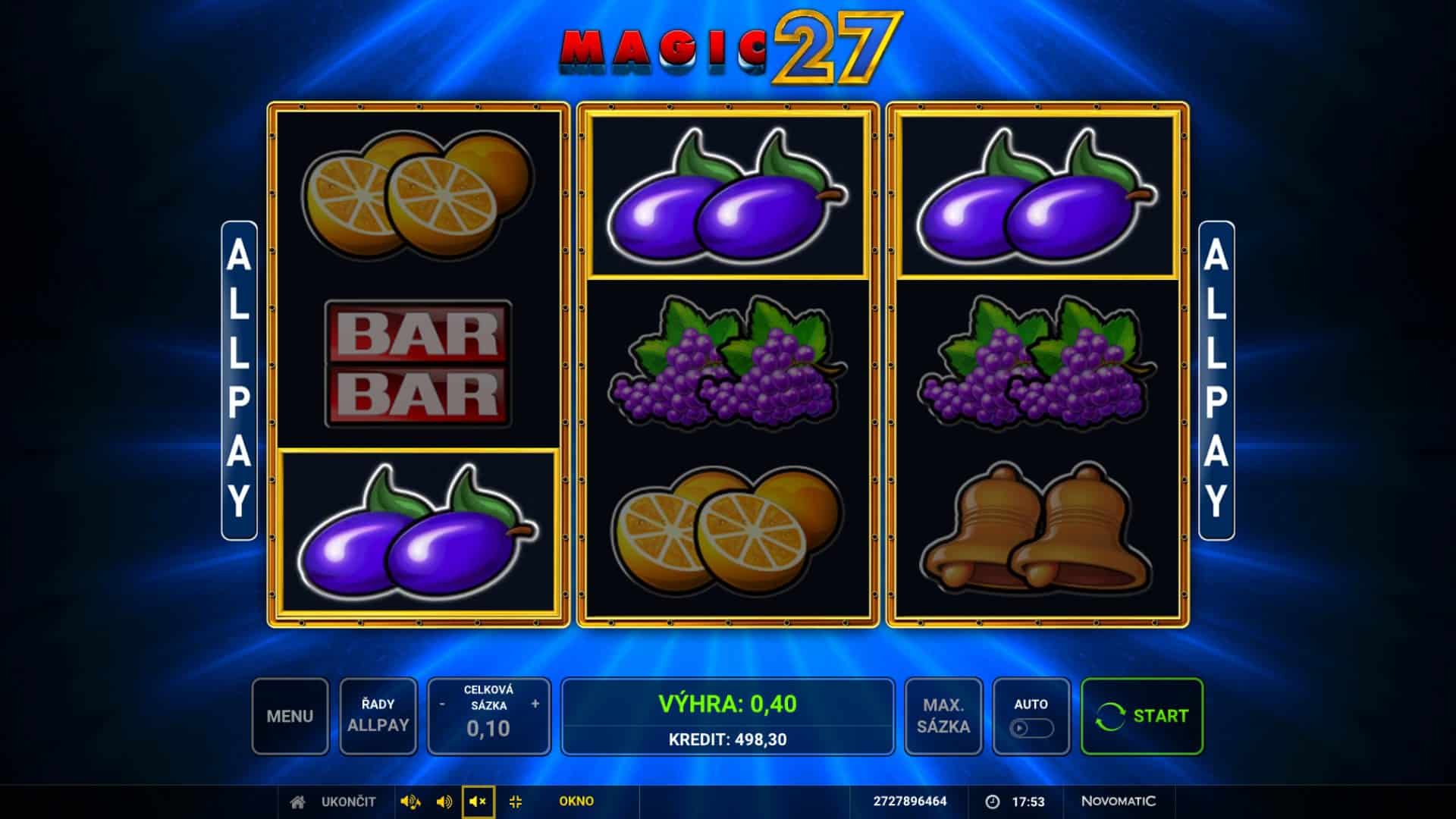 Magic 27 online automat