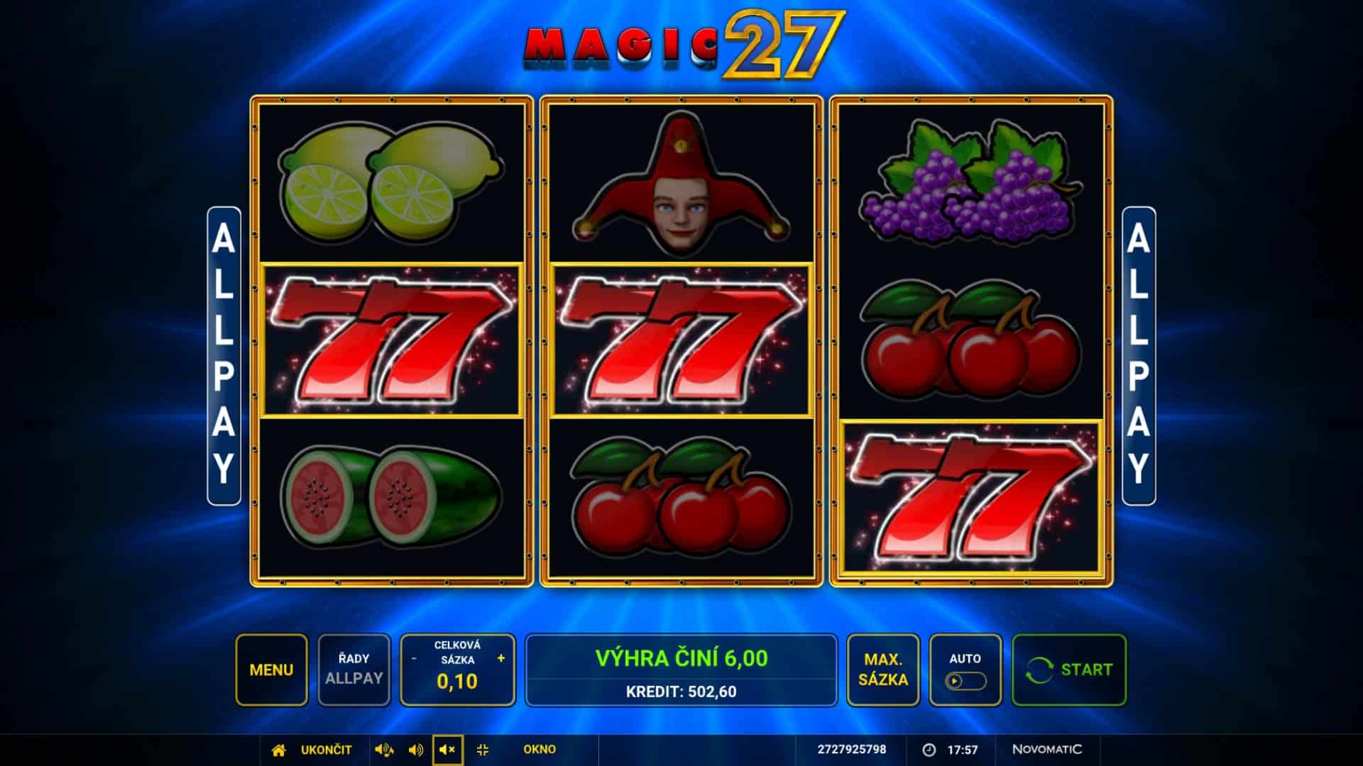 Magic 27 online automat Wild