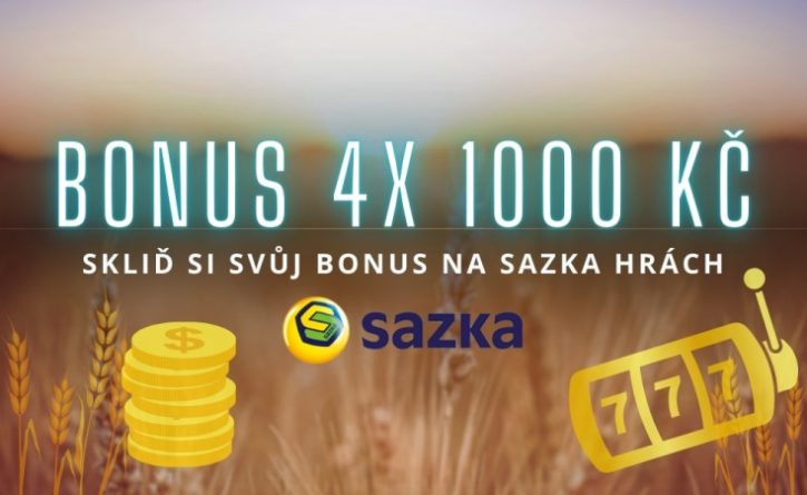 Skliď si svůj bonus u Sazky