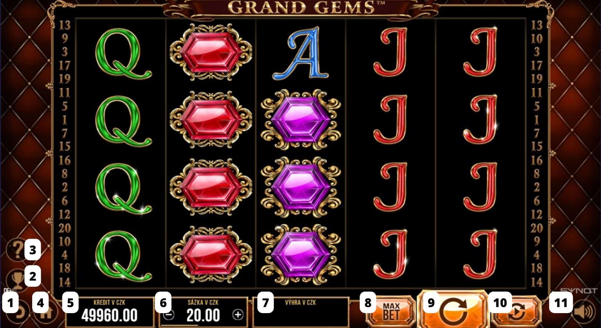 Grand Gems online automat