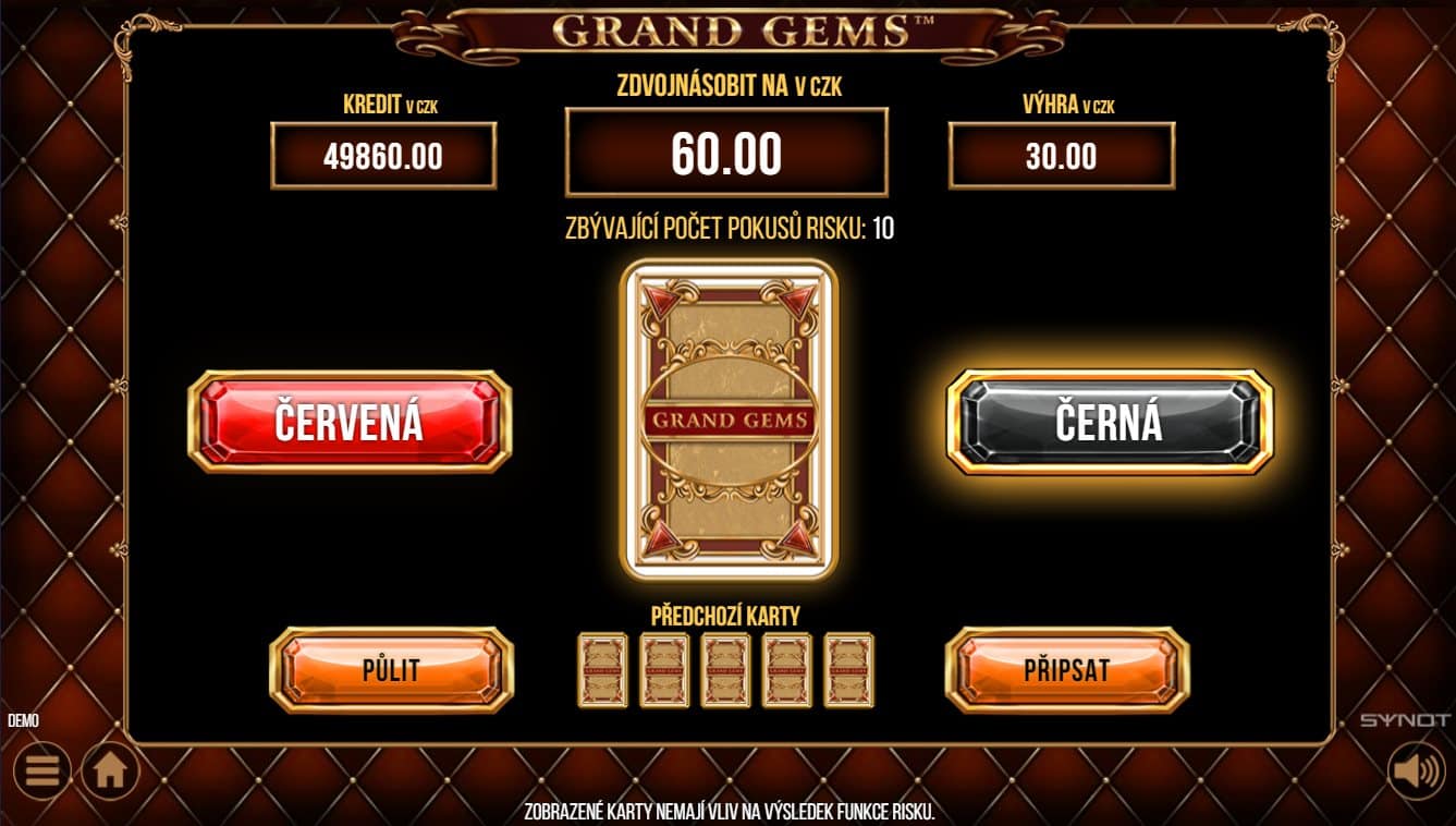 Grand Gems online automat Gamble