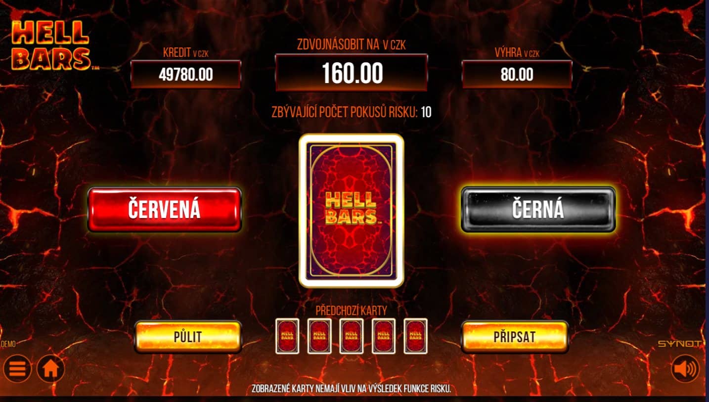Hell Bars online automat Gamble