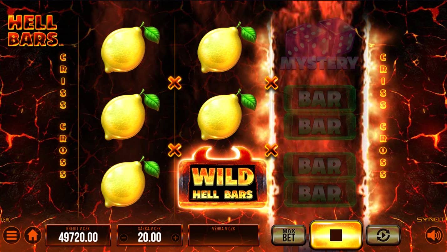 Hell Bars online automat Wild symbol