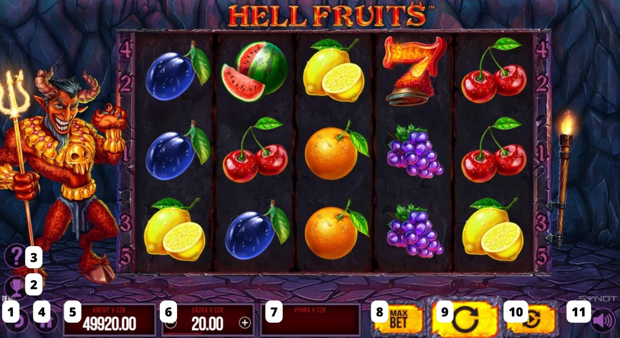 Hell Fruits online automat