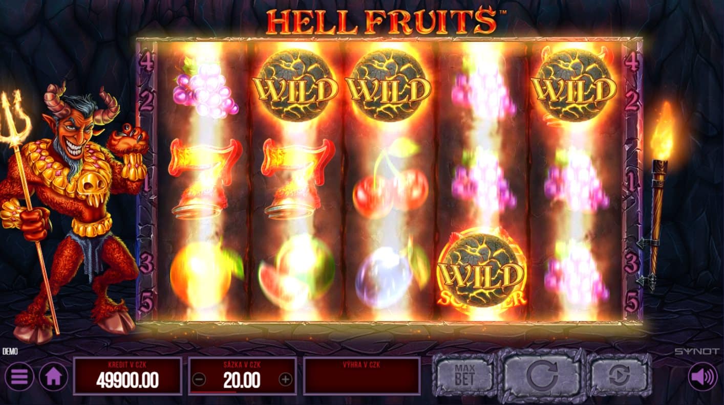 Hell Fruits online automat Wild Fireball