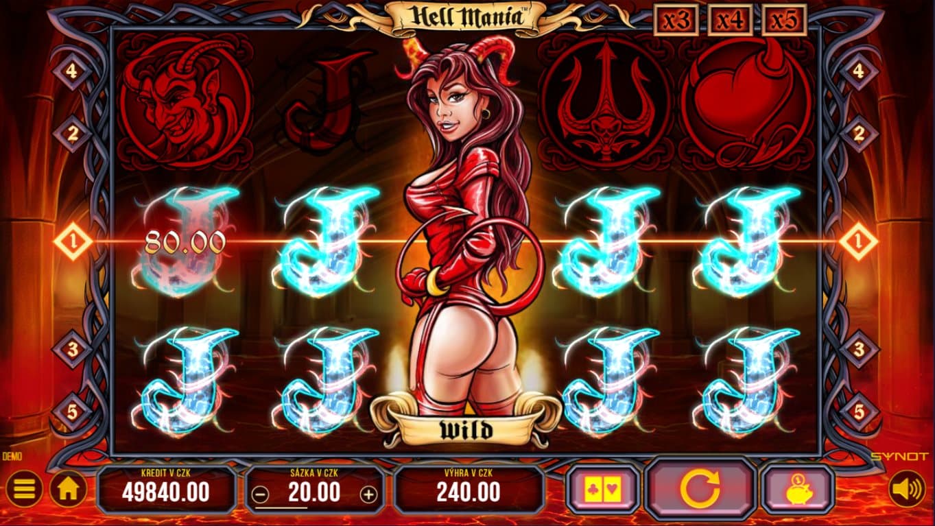 Hell Mania online automat Expanding Wild