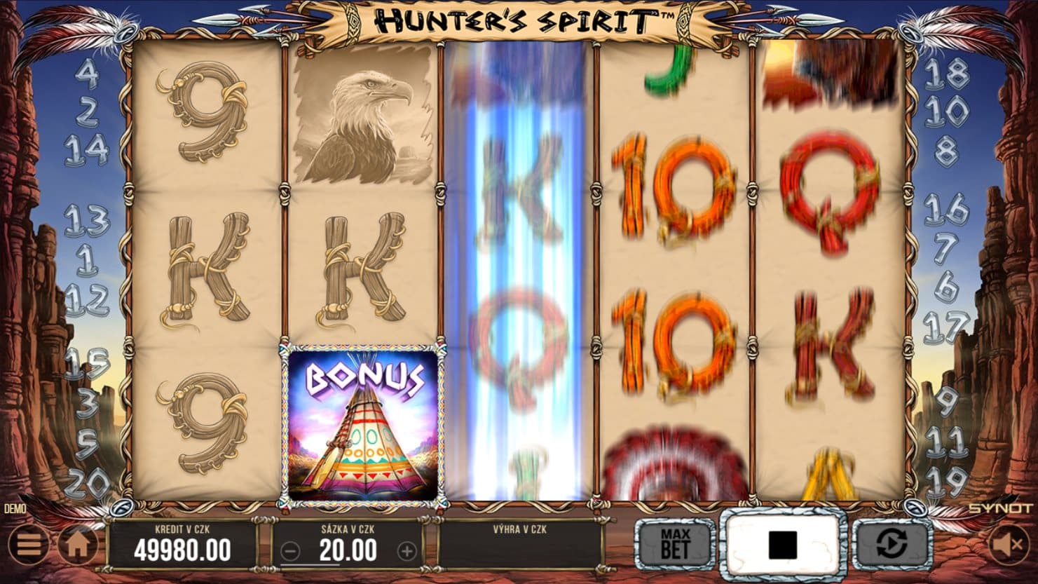 Hunter's Spirit online automat Bonus symbol