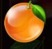 Symbol Pomeranč automatu Fruiti od SYNOT Games