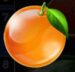 Symbol Pomeranč automatu Fruiti X od SYNOT Games