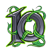 Symbol Číslo 10 automatu Hell Mania od SYNOT Games