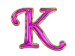 Symbol Písmeno K automatu Grand Gems od SYNOT Games