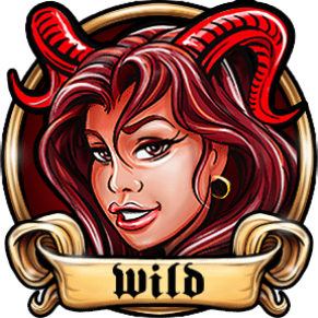 Symbol Wild symbol automatu Hell Mania od SYNOT Games