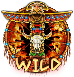 Symbol Wild symbol automatu Hunter’s Spirit od SYNOT Games