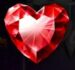 Symbol Červený drahokam automatu Jewels Fortune od SYNOT Games
