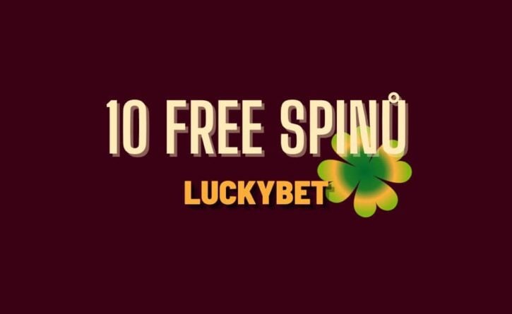 10 free spinů od Luckybet