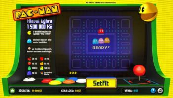 Nesetřený online los Pacman od Sazky