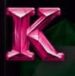 Symbol Písmeno K automatu Jewels Fortune od SYNOT Games