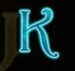 Symbol Písmeno K automatu Lucky Elements od SYNOT Games