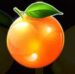 Symbol Pomeranč automatu Fruits N´Fire od SYNOT Games