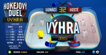 Setřený los Hokejový duel online