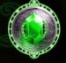 Symbol Zelený symbol země automatu Lucky Elements od SYNOT Games