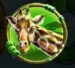 Symbol Žirafa automatu Hot Africa od SYNOT Games