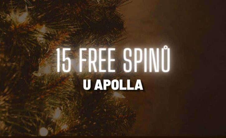 15 free spinů