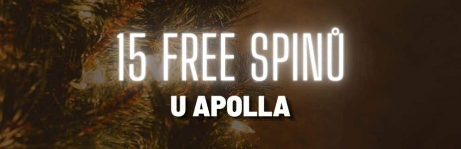 15 free spinů