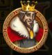 Symbol Hrdý král automatu Mirror Shield od SYNOT Games