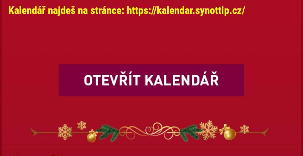 Synot Adventní kalendář 1