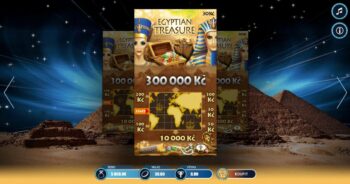 Egyptian treasure online nesetřený los