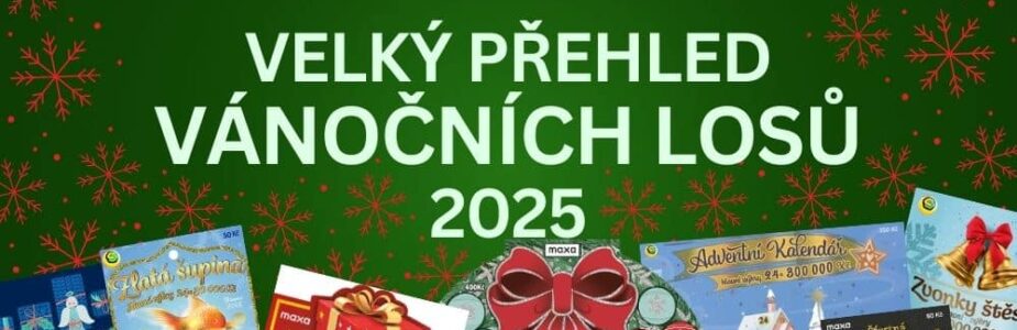 Velký přehled vánočních stíracích losů pro rok 2025!