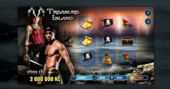 Treasure Island online setřený los
