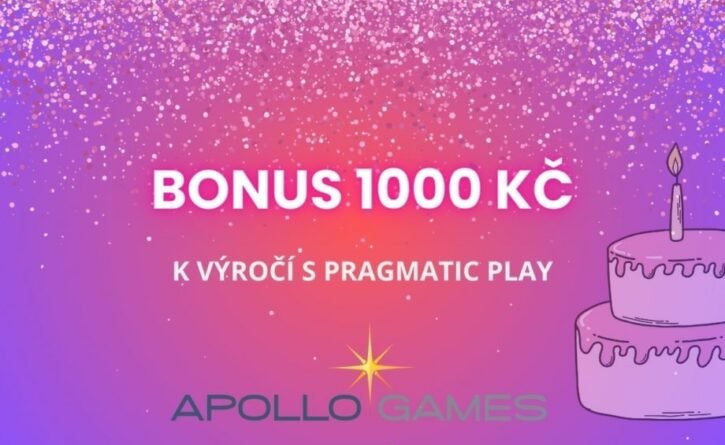 bonuns 100 kč apollo