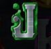 Symbol Písmeno J automatu The Wild Job od SYNOT Games