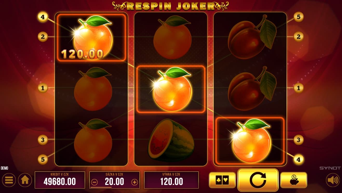 Respin Joker online automat (2)