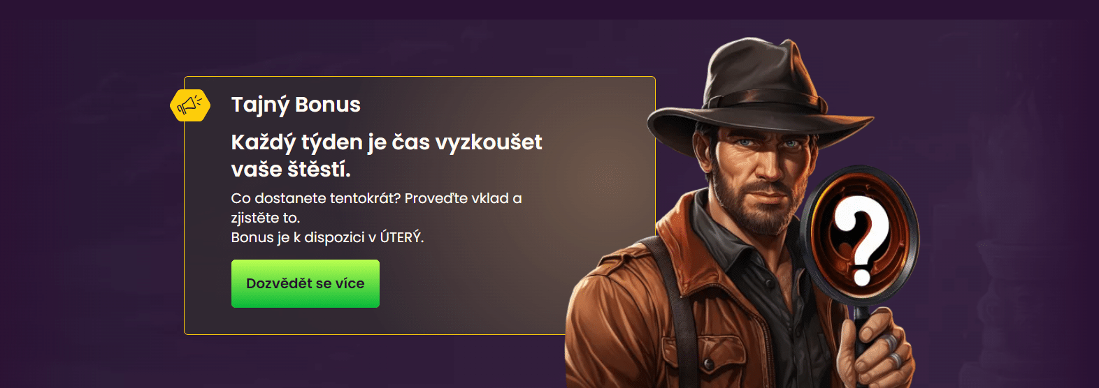 Tajný bonus v Bizzo Casinu